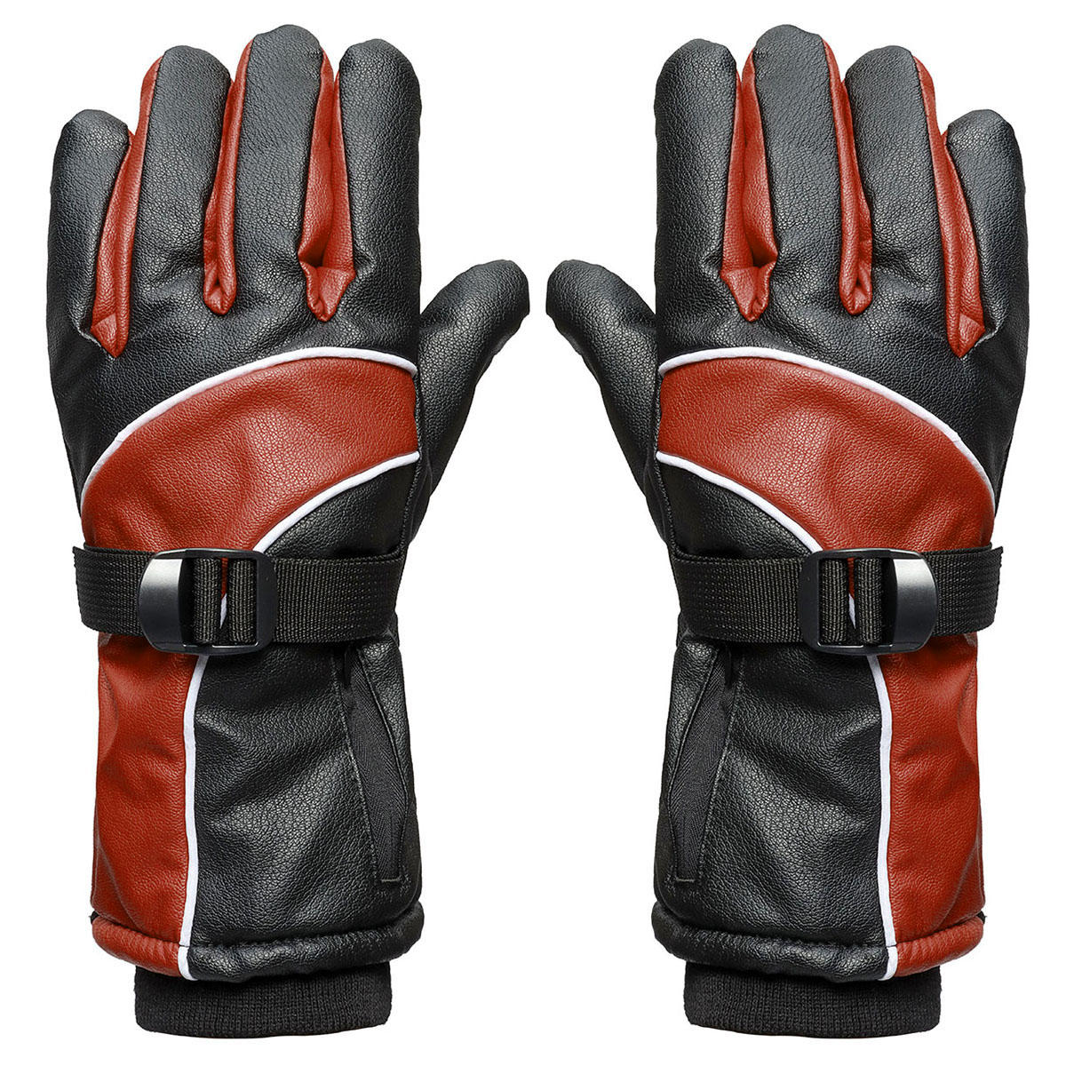 Motorcycle Waterproof 4000mah Rechargable Electric Heated Thicken Velvet Gloves