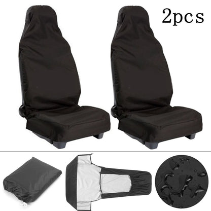 Car Front Seat Protector Cover Universal Waterproof Auto Seat Covers 2 Pcs