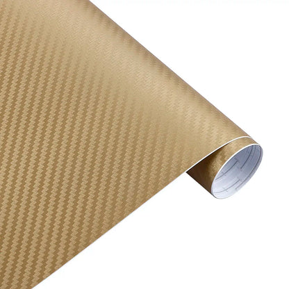 Car 3D Carbon Fiber Vinyl Wrap Sheet Roll Film Stickers 30cmx127cm