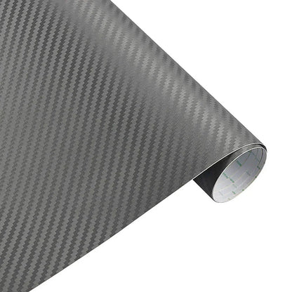 Car 3D Carbon Fiber Vinyl Wrap Sheet Roll Film Stickers 30cmx127cm