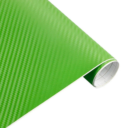 Car 3D Carbon Fiber Vinyl Wrap Sheet Roll Film Stickers 30cmx127cm