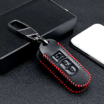 Car Button Remote Key Cover Keychain Mazdas