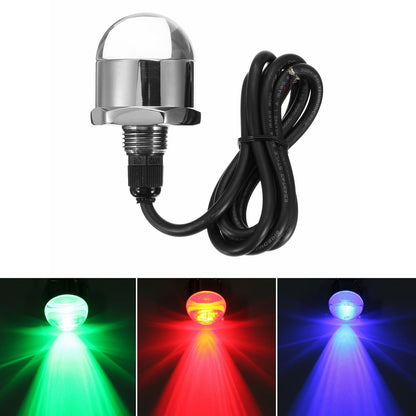 Car Boat Waterproof Yacht Light NPT Marine Underwater Lights Steel 9W 12V 9 LED 1/2inch