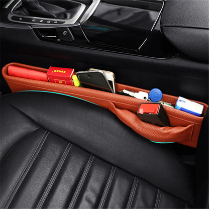 Car Seat Crevice Storage Bag Seat Gap Filler Pocket Organizer