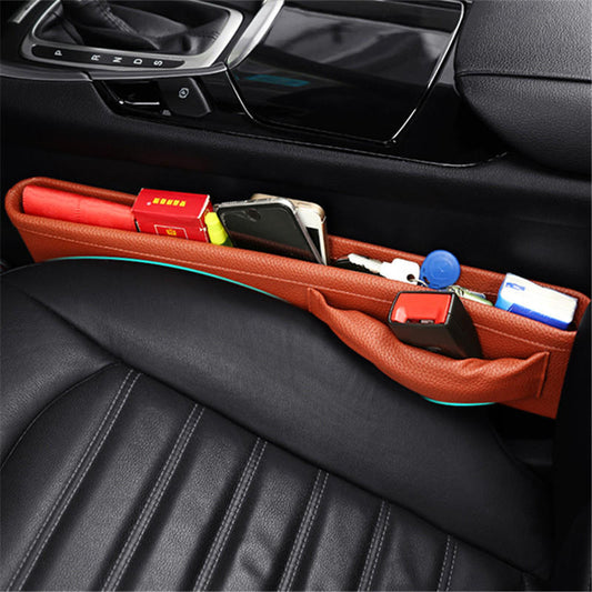 Car Seat Crevice Storage Bag Seat Gap Filler Pocket Organizer