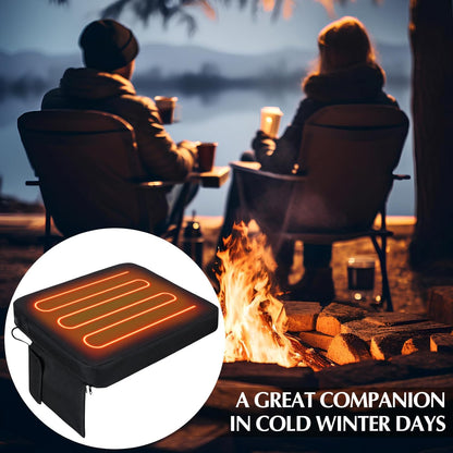 Portable Heated Seat Cushion Waterproof Stadium Seat Pad