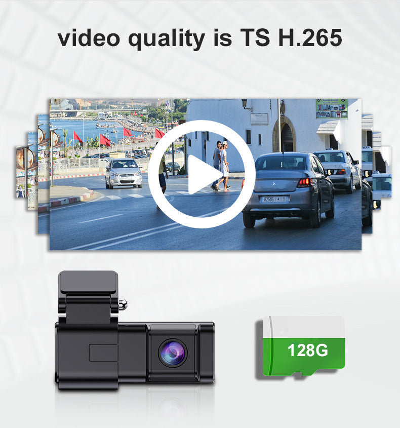 Car HD Dash Cam Dual Lens Smartphone WiFi Front and Rear Record