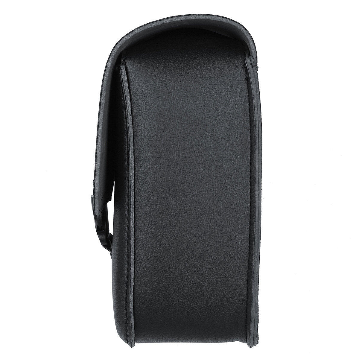 Motorcycle Saddlebags Release Buckle Black PU Leather Universal Organizer