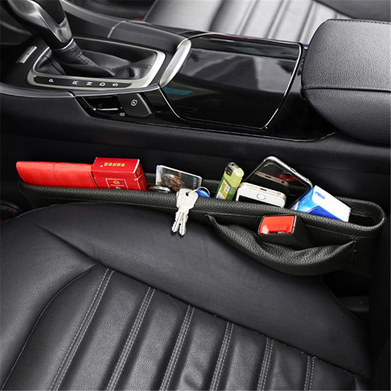 Car Seat Crevice Storage Bag Seat Gap Filler Pocket Organizer