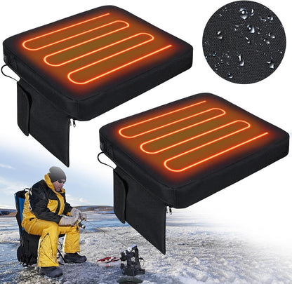 Portable Heated Seat Cushion Waterproof Stadium Seat Pad