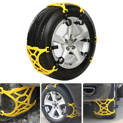 Car Snow Tire Chain Wheel Anti-skid Belt  3PCS