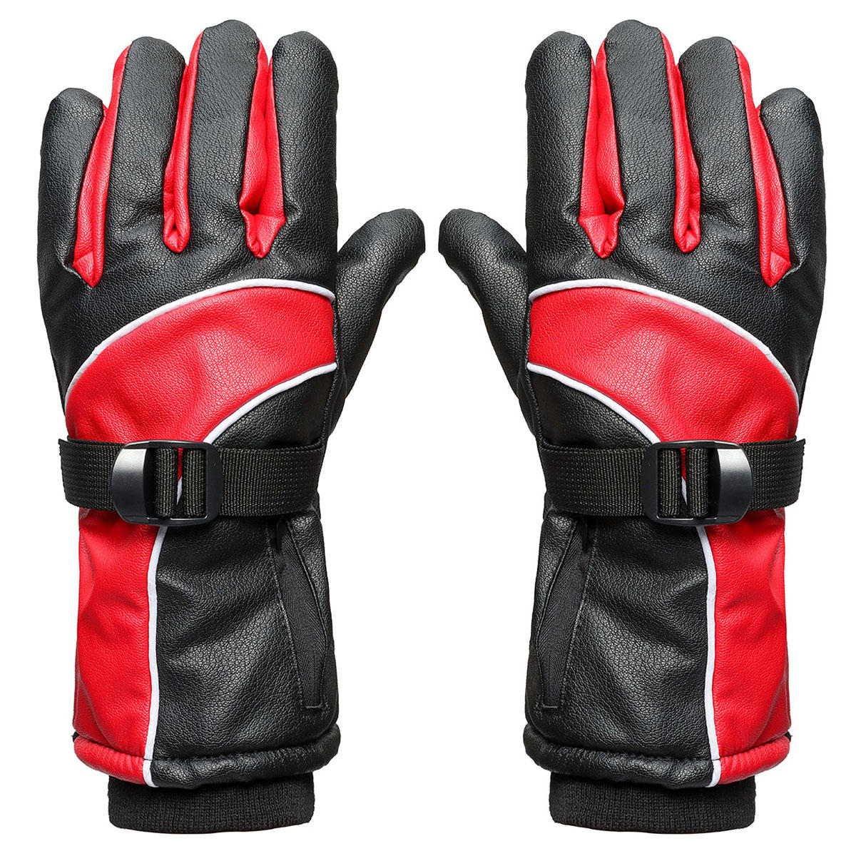 Motorcycle Waterproof 4000mah Rechargable Electric Heated Thicken Velvet Gloves