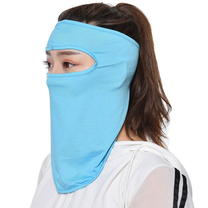 Motorcycle Lycra Soft Face Mask Dustproof Outdoor Sunproof Scarf Masks