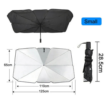 Car Auto Front Windshield Sunshade Parasol Umbrella Sun Protection