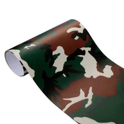 Car Styling Large Digital Woodland Green Camo Camouflage Vinyl Film DIY Stickers