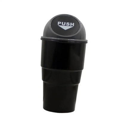 Car Trash Bin Can Mini Auto Dust Organizer Rubbish Garbage Container Storage