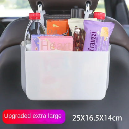 Car Trash Hanging Folding Storage Bucket Cartoon Multi-function Storage Organizer