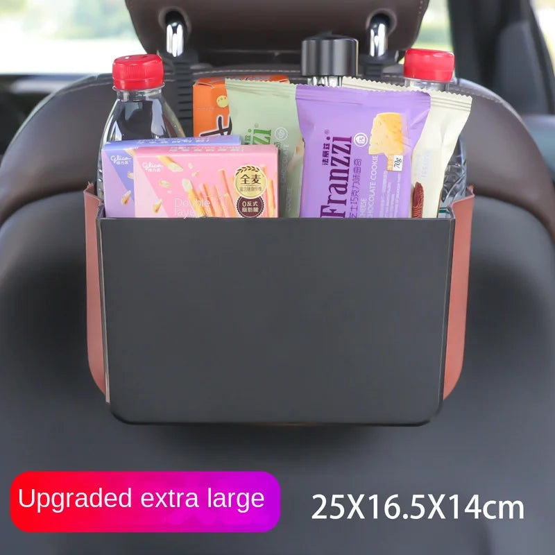 Car Trash Hanging Folding Storage Bucket Cartoon Multi-function Storage Organizer