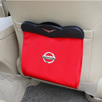 Car Trash Can Rear Seat Storage Bag Organizer