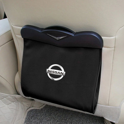 Car Trash Can Rear Seat Storage Bag Organizer