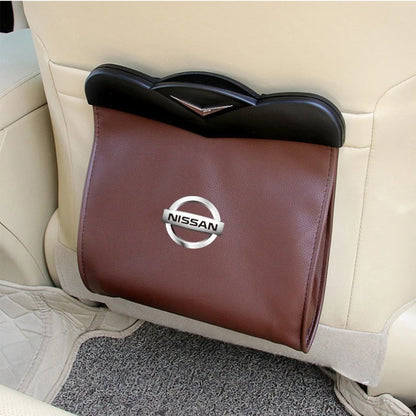 Car Trash Can Rear Seat Storage Bag Organizer