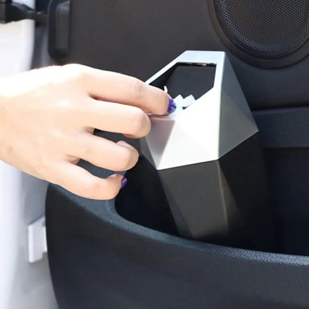 Car Trash Garbage Can Dust Holder Bin Car-styling Organizer