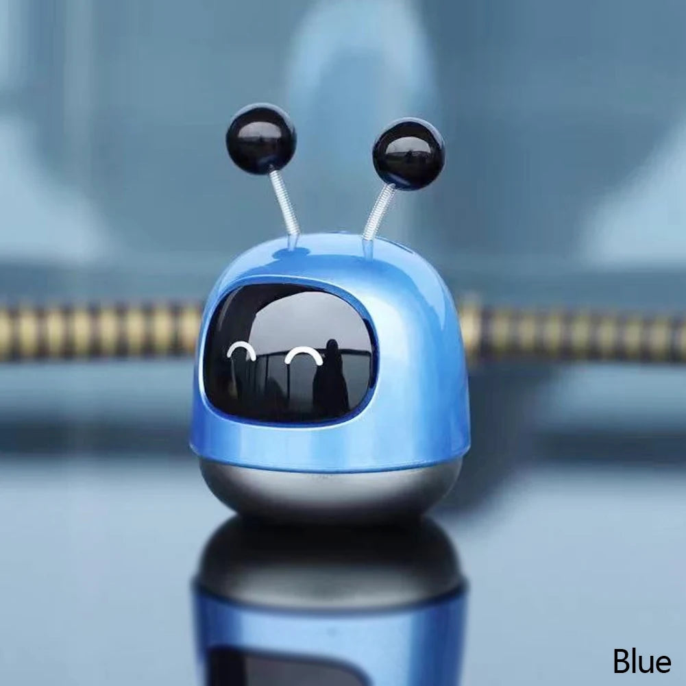 Cute Robot Diffuser Air Vent Cleaner Perfume Freshener Ornament Decor