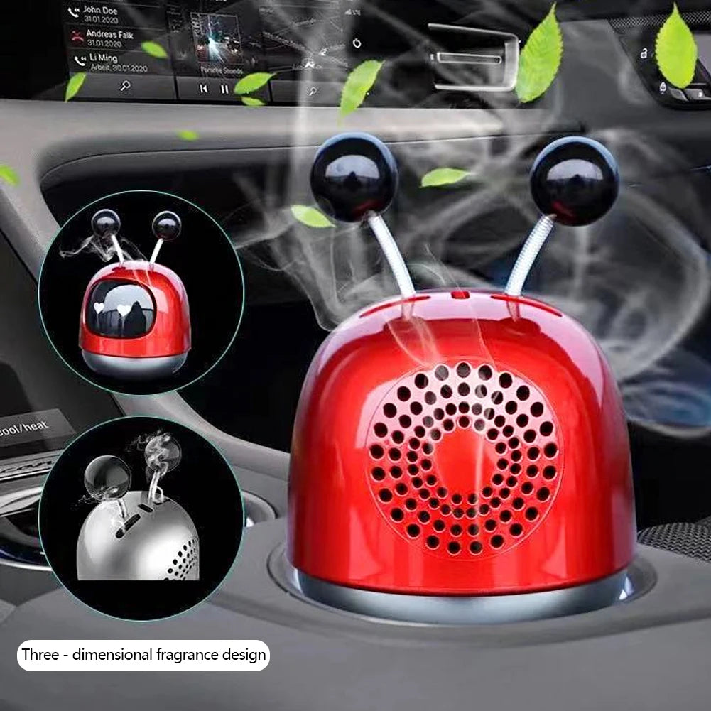 Cute Robot Diffuser Air Vent Cleaner Perfume Freshener Ornament Decor