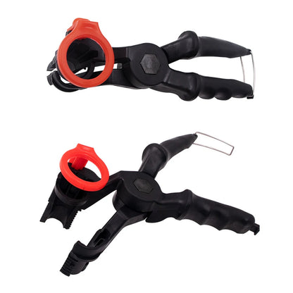 Universal Car Oil Filling Funnel Adjustable Width Holding Clamp Tools