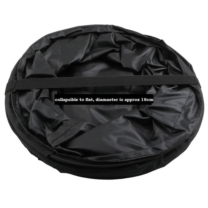 Car Auto Container Garbage Bin Bag Waste Trash Can Organizer