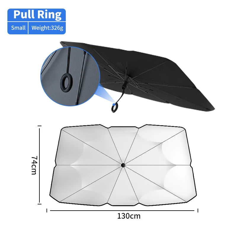 Car Auto Windshield Umbrella Front Window Foldable Sunshade