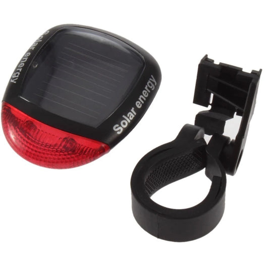 Mountain Bike Solar Taillight Charging Road Bike Night Riding Flashing Balance Bike Frog Warning Light