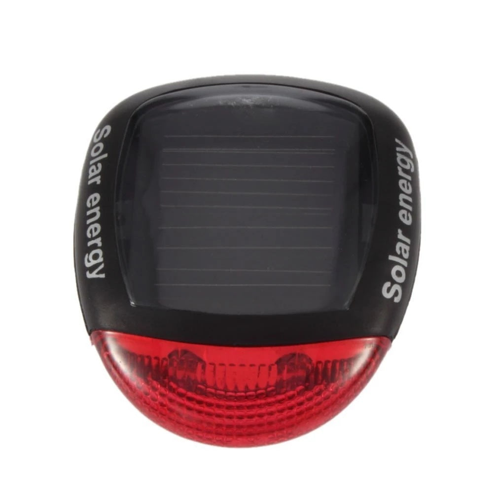 Mountain Bike Solar Taillight Charging Road Bike Night Riding Flashing Balance Bike Frog Warning Light