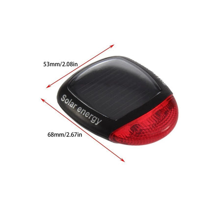 Mountain Bike Solar Taillight Charging Road Bike Night Riding Flashing Balance Bike Frog Warning Light