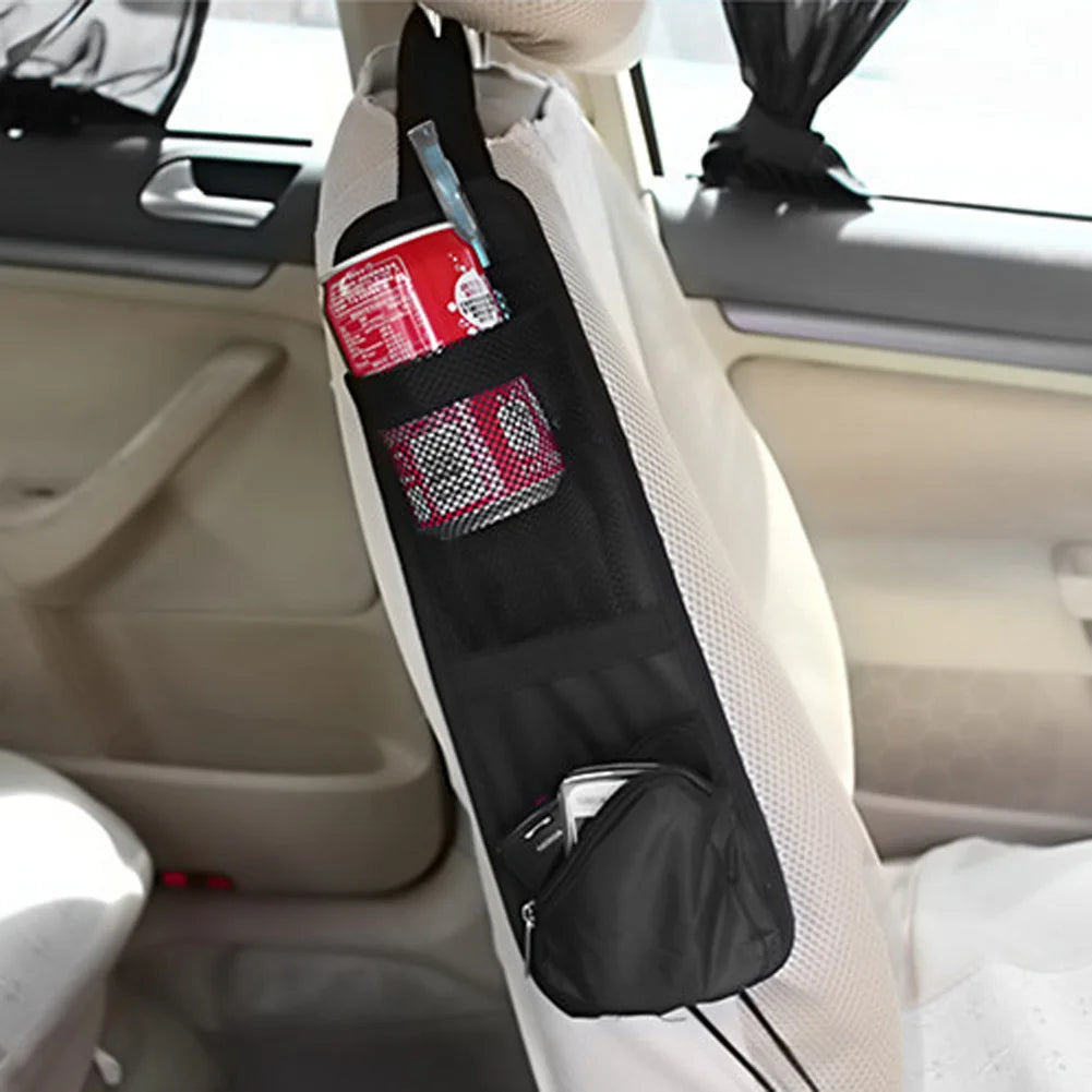 Car Seat Side Multi Pocket Front Seat Hanging Storage Organizer