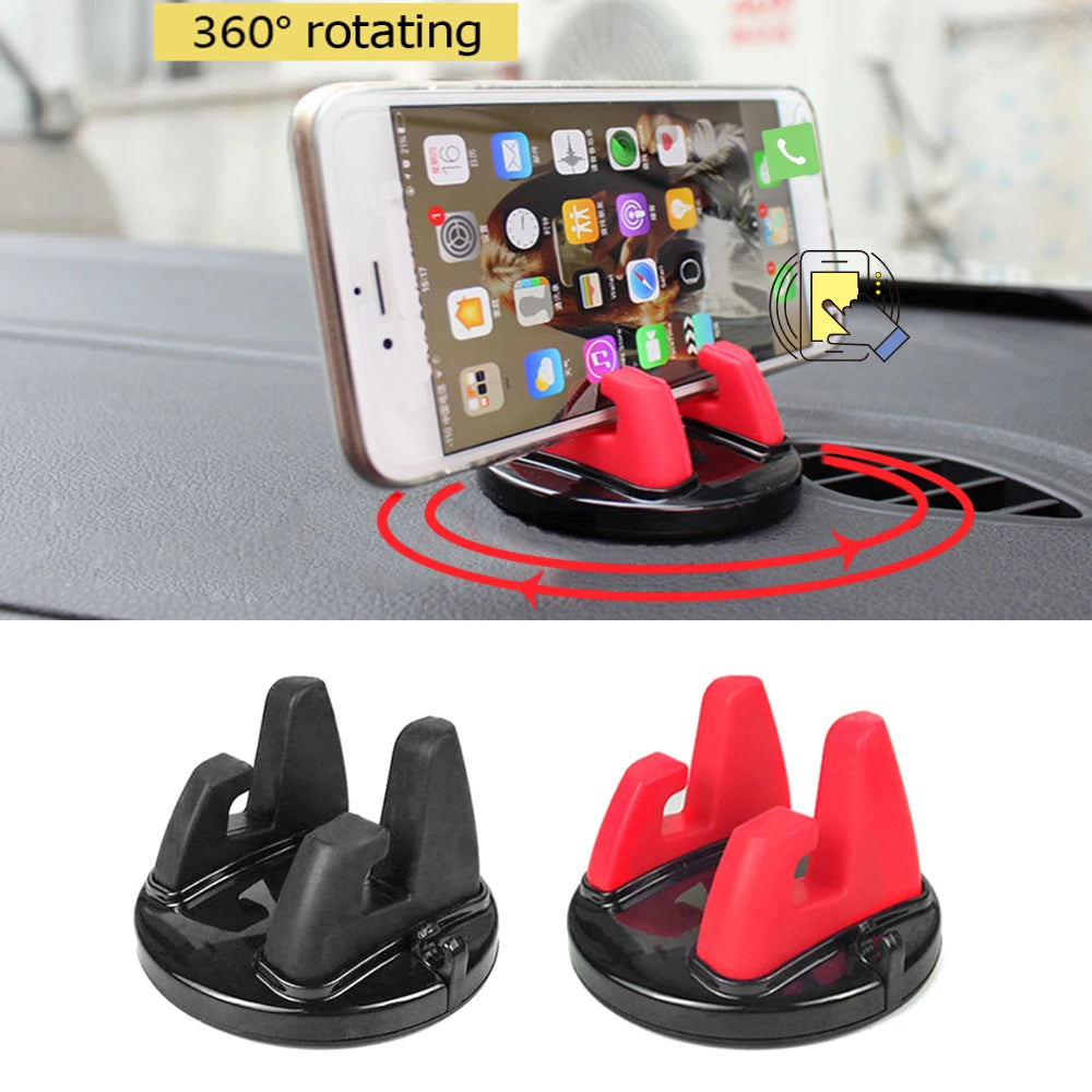 Car Universal Phone Holder Soft Silicone Anti Slip Mat Organizer