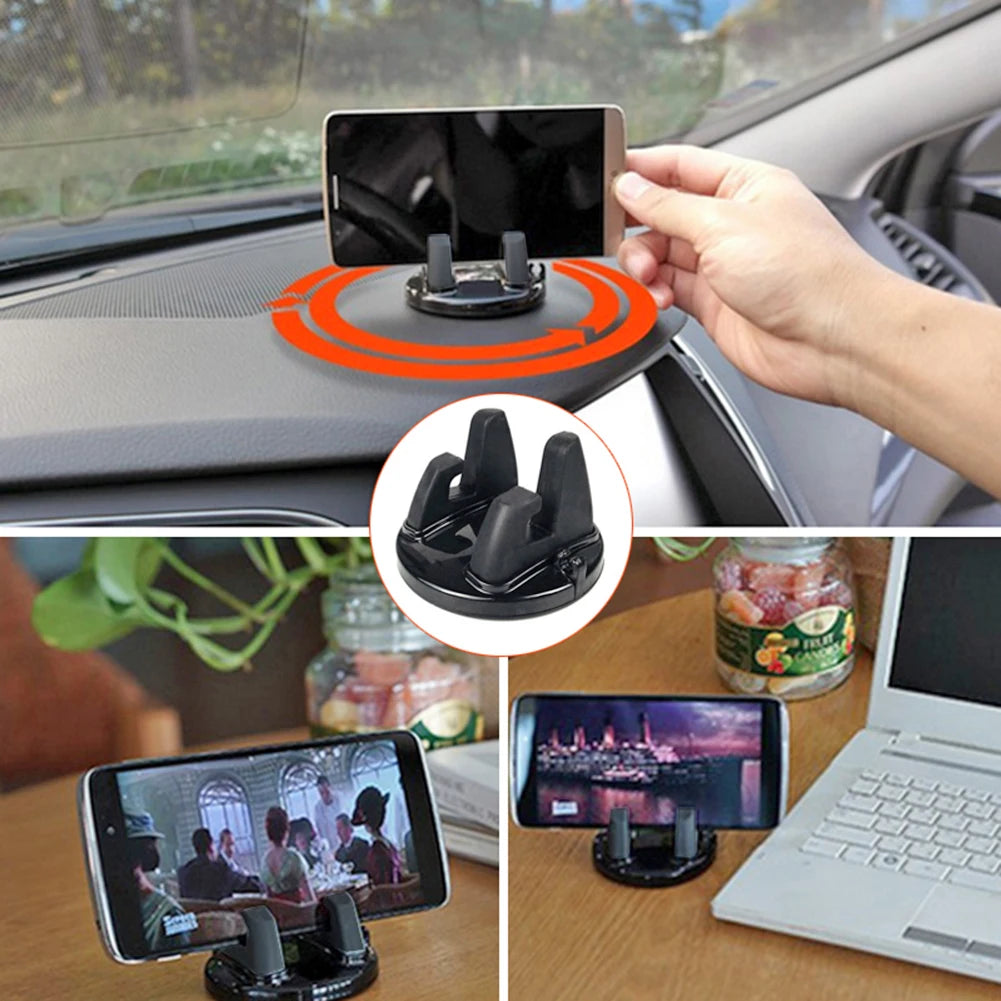 Car Universal Phone Holder Soft Silicone Anti Slip Mat Organizer