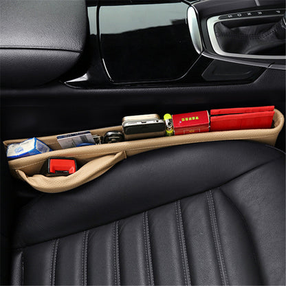 Car Seat Crevice Storage Bag Seat Gap Filler Pocket Organizer