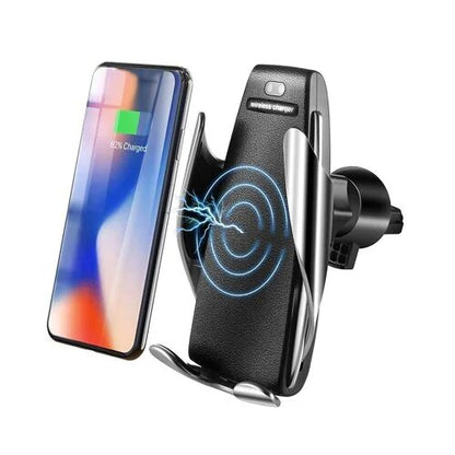 Car Air Vent Phone Holder 10W QI Wireless Bracket Universal Fast Charger