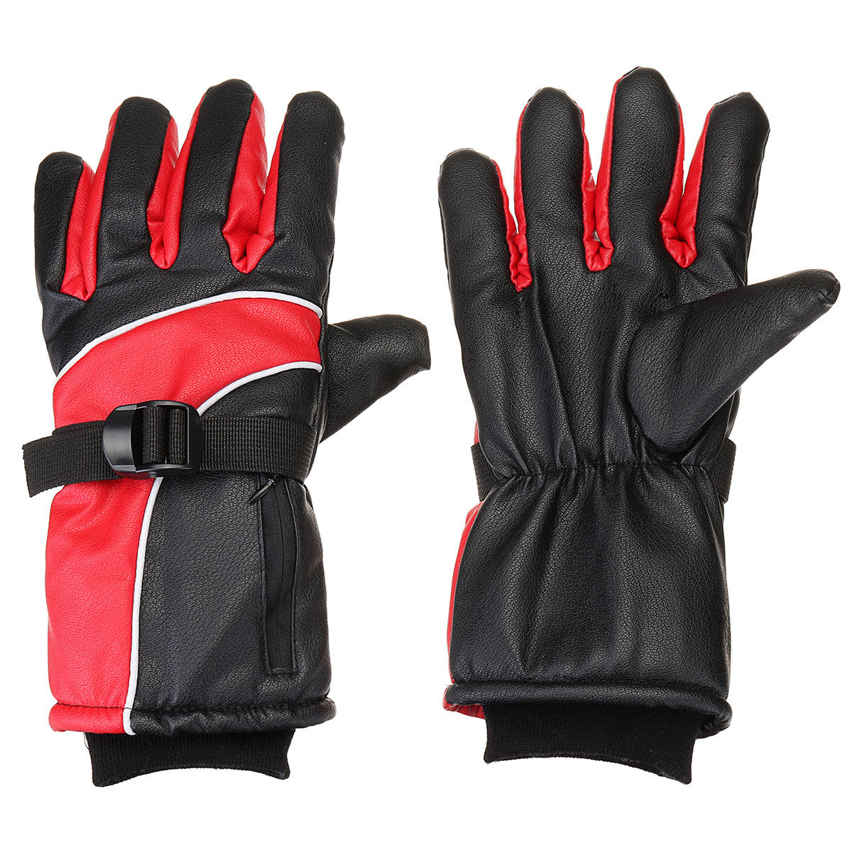 Motorcycle Waterproof 4000mah Rechargable Electric Heated Thicken Velvet Gloves