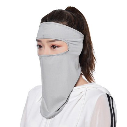 Motorcycle Lycra Soft Face Mask Dustproof Outdoor Sunproof Scarf Masks