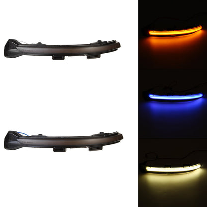 For VW Golf Volkswagen Touran Car Dynamic Flowing Side Mirror LED Turn Signal Water Blink Light