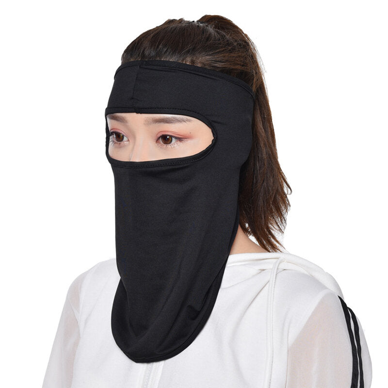 Motorcycle Lycra Soft Face Mask Dustproof Outdoor Sunproof Scarf Masks