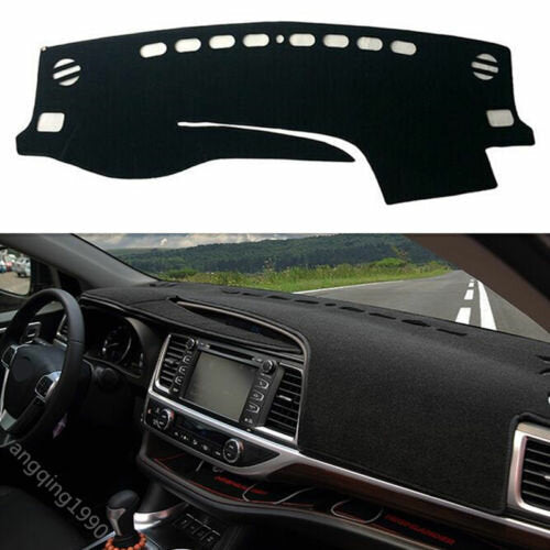 Car Black Dashboard Dash Sun Cover Mat Pad for Toyota Highlander