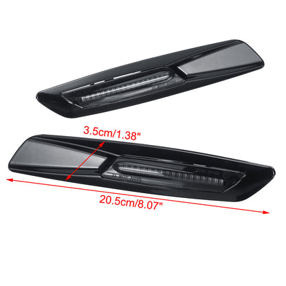 Car 2X LED Fender Side Marker Light Turn Signal For BMW E60 E90 E91 E92 E93