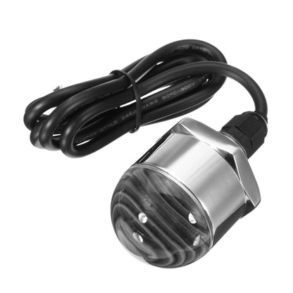 Car Boat Waterproof Yacht Light NPT Marine Underwater Lights Steel 9W 12V 9 LED 1/2inch