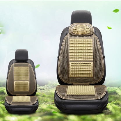 Car Breathable Seat Cushion Back Brace Massage Support