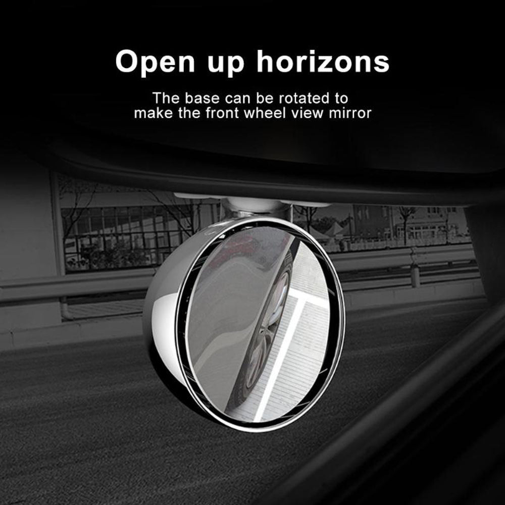 Car Blind Spot Mirror Angle Reversing Rearview HD 360° Wide Angle Auxiliary