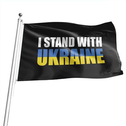 Ukraine Polyester Ukrainian Banner Flag 3ft x 5ft