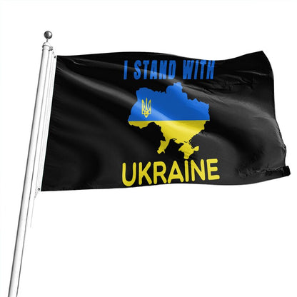 Ukraine Polyester Ukrainian Banner Flag 3ft x 5ft